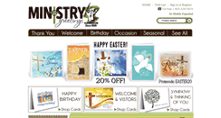 Desktop Screenshot of ministrygreetings.com